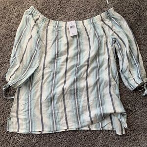 Off the Shoulder Buckle Top